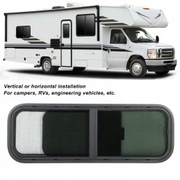 RV sliding window with mesh 90-30cm