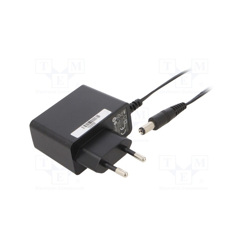 1 pcs x POS - POSC12100A-1555 - Power supply: switched-mode, plug, 12VDC, 1A, 12W, Plug: EU, 82.96%