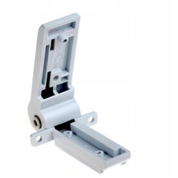 Dometic fridge freezer hinge, white, black