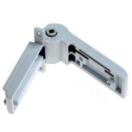 Dometic fridge freezer hinge, white, black