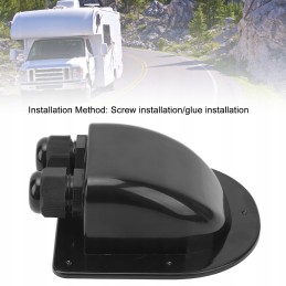 Roof grommet adapter for solar panel