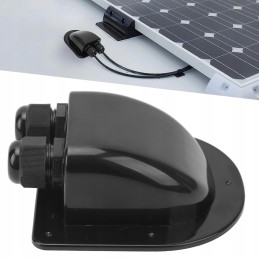 Roof grommet adapter for solar panel