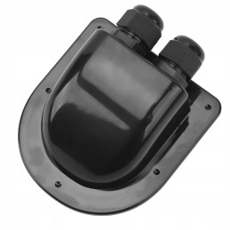 Roof grommet adapter for solar panel