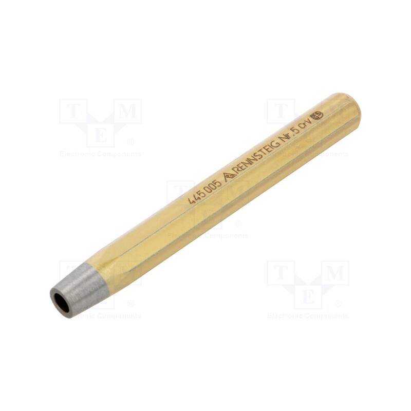 1 pcs x RENNSTEIG - 445 005 0 - Rivet setter for rivets, 5mm