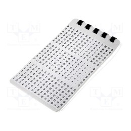 1 pcs x KSS WIRING - WMB-2 - A kit of cable labels, self-adhesive, 6.5mm