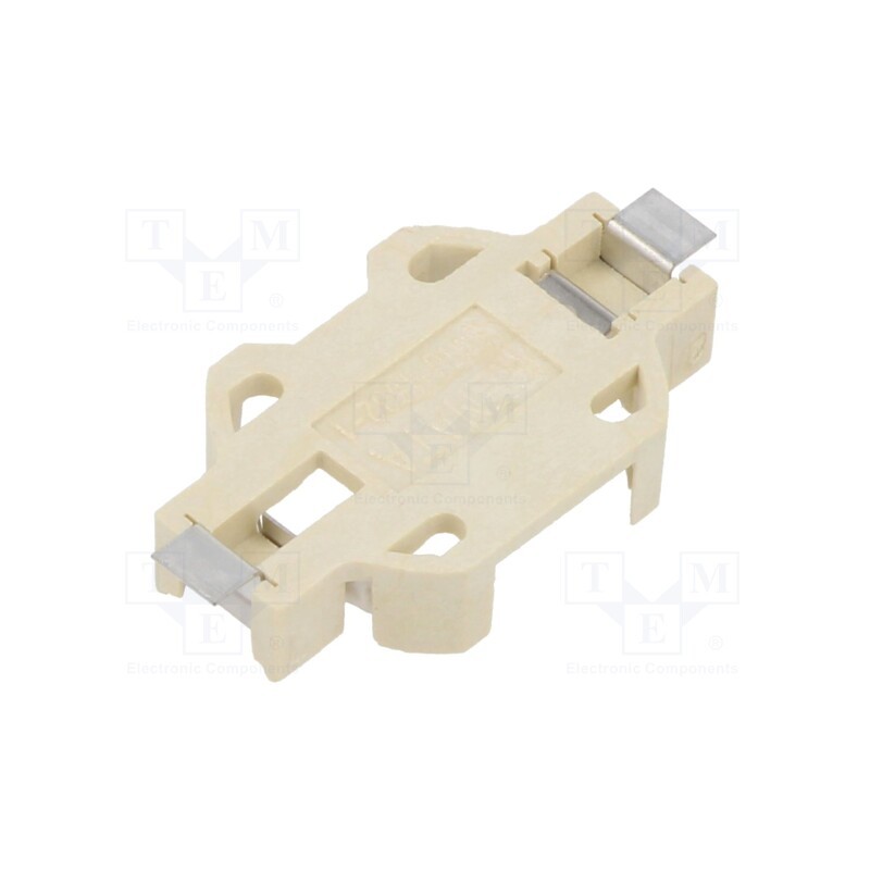 1 pcs x RENATA - SMTU 1632-LF - Socket, BR1632,CR1632, Batt.no: 1, horizontal,SMD