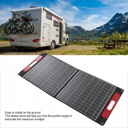 Folding solar panel 100w 16v pole flexible ipx4 waterproof r6