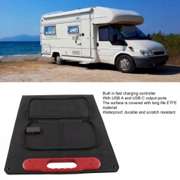 Folding solar panel 100w 16v pole flexible ipx4 waterproof r6