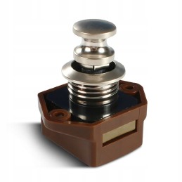 Keyless lock for cabinet pushlock snap handle camper trailer