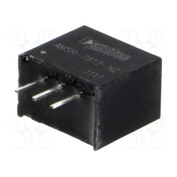 1 pcs x AIMTEC - AMSR-7812-NZ - Converter: DC/DC, 6W, Uin: 15÷32V, Uout: 12VDC, Iout: 500mA, SIP3