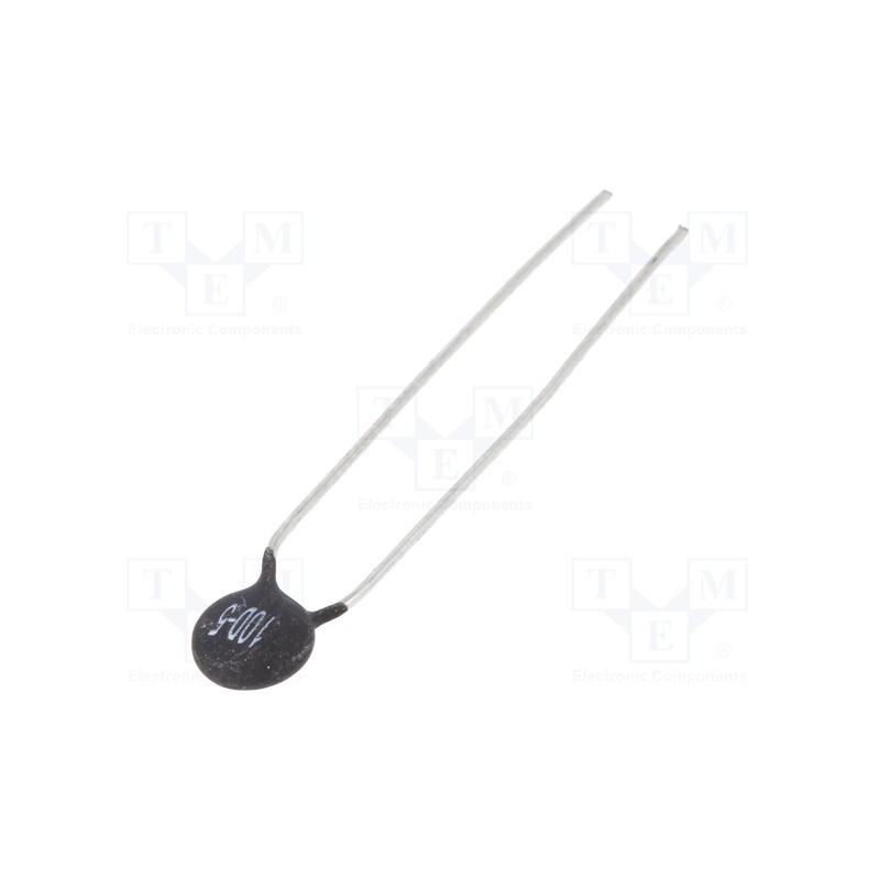 10 pcs x SR PASSIVES - NTCS-06-10-0.7 - NTC thermistor, 10Ω, 6.5mm, -55÷200°C, THT