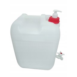 Water and soap canister 20l, outdoor washbasin