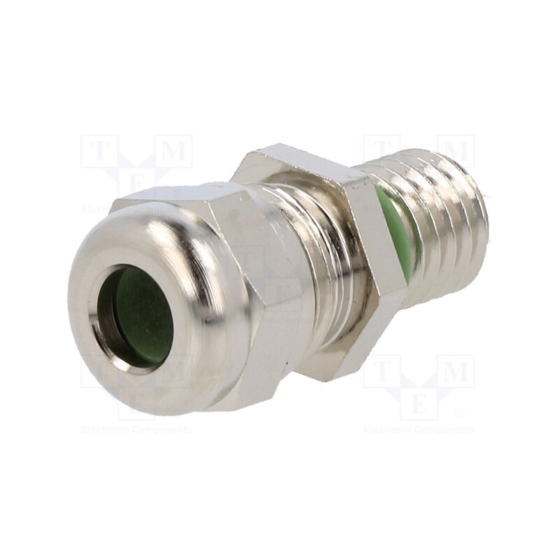 1 pcs x HUMMEL - 1.106.0800.35 - Cable gland, with long thread, M8, 1.25, IP68, brass, HSK-MINI