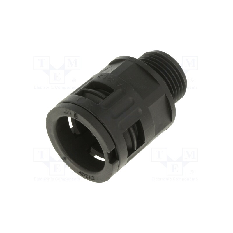 1 pcs x LAPP - 55501055 - Straight terminal connector, Thread: metric,outside, -40÷115°C