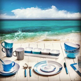 Brunner aquarius cup and saucer 250ml