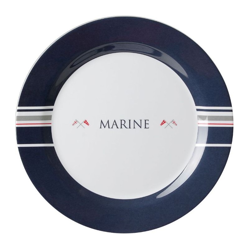 Dinner plate plates Brunner Marine 26 cm