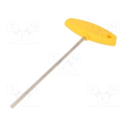 1 pcs x WIHA - 2805 - Wrench, inch,hex key, HEX 9/64', Overall len: 176mm