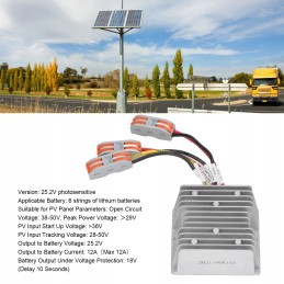 300w 20a solar panel controller mppt