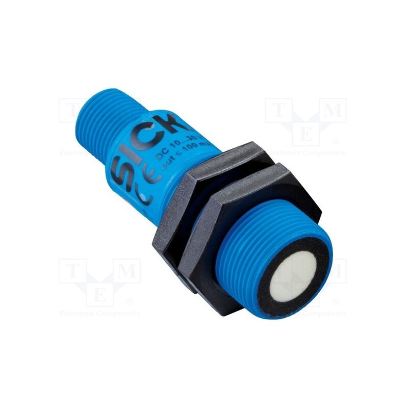 1 pcs x SICK - UM18-218161101 - Sensor: ultrasonic, straight, Range: 120÷1000mm, PNP / NO / NC