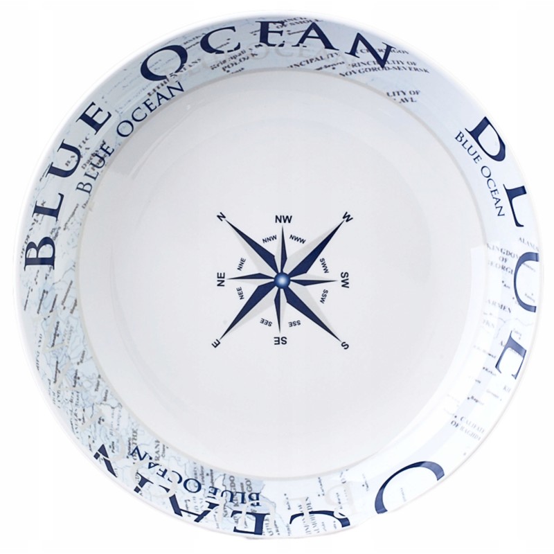 Brunner blue ocean deep soup plate, 21 cm