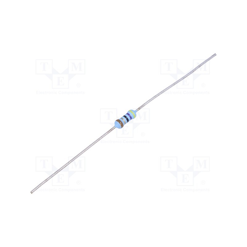 10 pcs x VISHAY - MRS25000C4709FCT00 - Resistor: thin film, THT, 47Ω, 600mW, ±1%, Ø2.5x6.5mm, 50ppm/°C