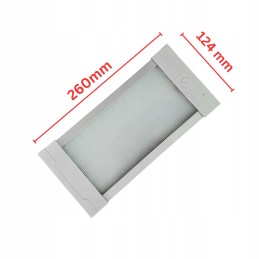 LED lamp 12v 24v ceiling lamp panel with switch for camper trailer