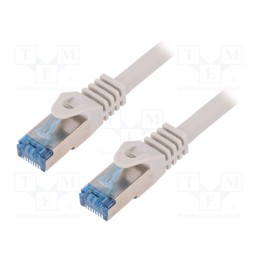 1 pcs x LOGILINK - CQ3042S - Patch cord, S/FTP, 6a, stranded, Cu, LSZH, grey, 1.5m, 27AWG