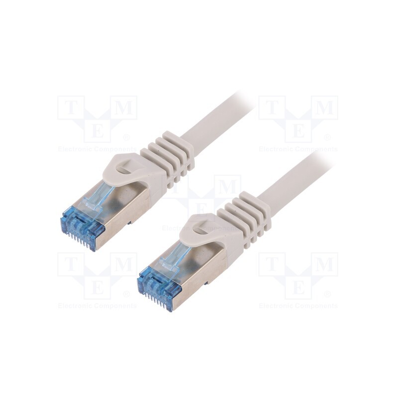 1 pcs x LOGILINK - CQ3042S - Patch cord, S/FTP, 6a, stranded, Cu, LSZH, grey, 1.5m, 27AWG