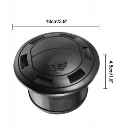 75 mm car heater duct for eberspacher webasto black