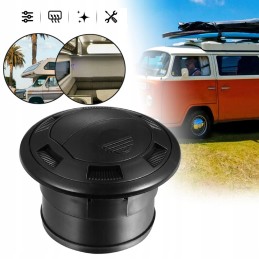 Warm air outlet 75 mm automatic car heating duct