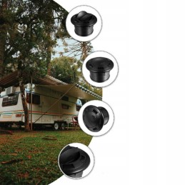 Warm air outlet 75 mm automatic car heating duct