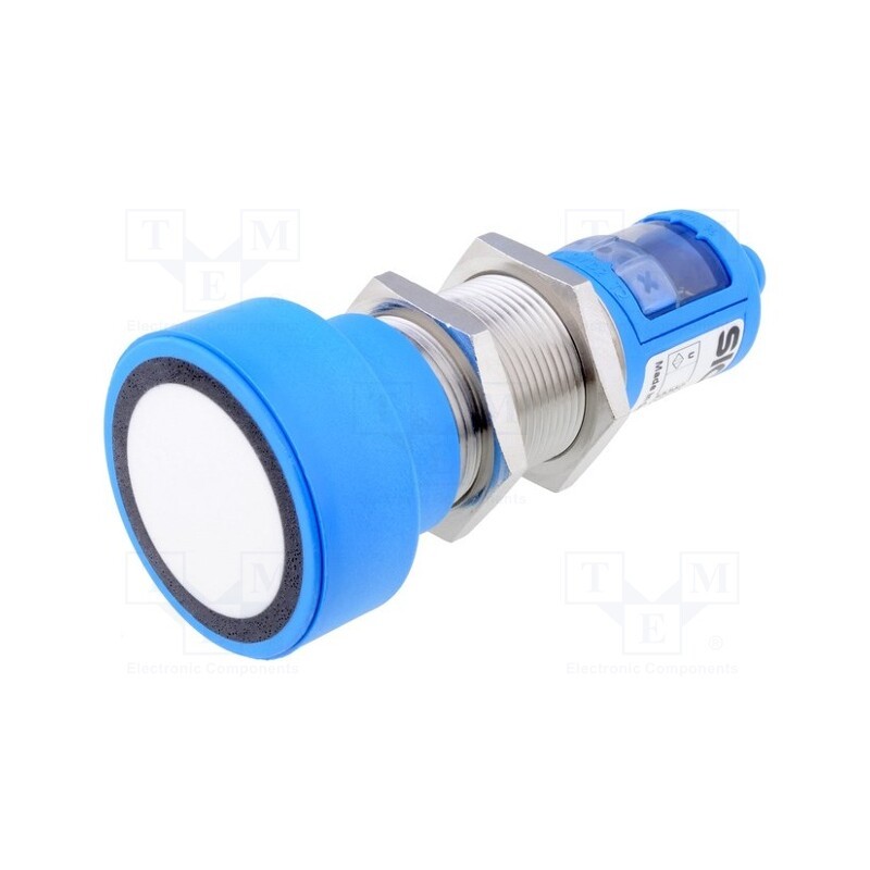 1 pcs x SICK - UM30-214111 - Sensor: ultrasonic, straight, Range: 350÷3400mm, PNP / NO / NC