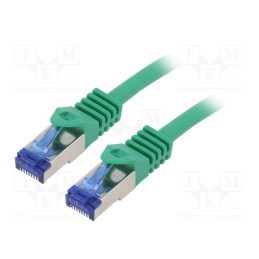 1 pcs x LOGILINK - C6A045S - Patch cord, S/FTP, 6a, stranded, Cu, LSZH, green, 1.5m, 26AWG