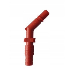 Comet tap connector, cold, hot, red connector