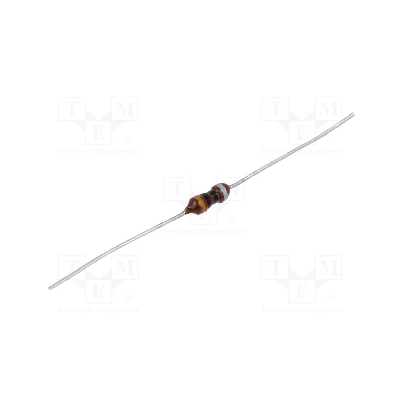 10 pcs x EPCOS - B78108S1103K000 - Inductor: ferrite, THT, 10uH, 680mA, 0.49Ω, Ø4x9.2mm, ±10%, 35MHz
