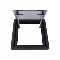 External ventilation window of the caravan