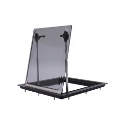 External ventilation window of the caravan