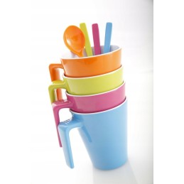 Tourist mug with spoon mug spoon br