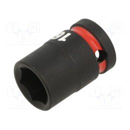 1 pcs x Milwaukee - 4932480310 - Socket, 6-angles,socket spanner,impact, HEX 16mm, 1/2', short