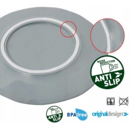 Brunner melamine butter dish, gray, 13 5x9 5x6 5 cm