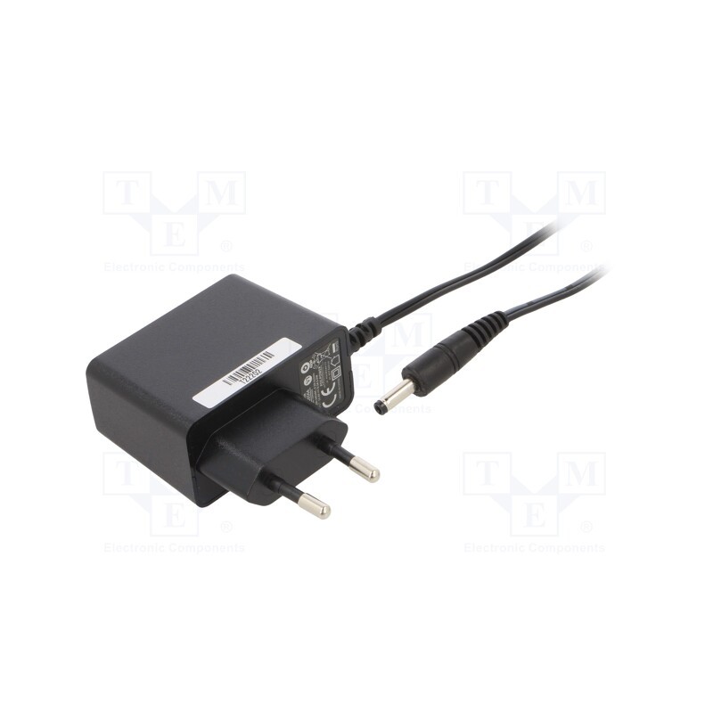 1 pcs x POS - POSC12050A-1740 - Power supply: switched-mode, plug, 12VDC, 0.5A, 6W, Plug: EU, 78.88%