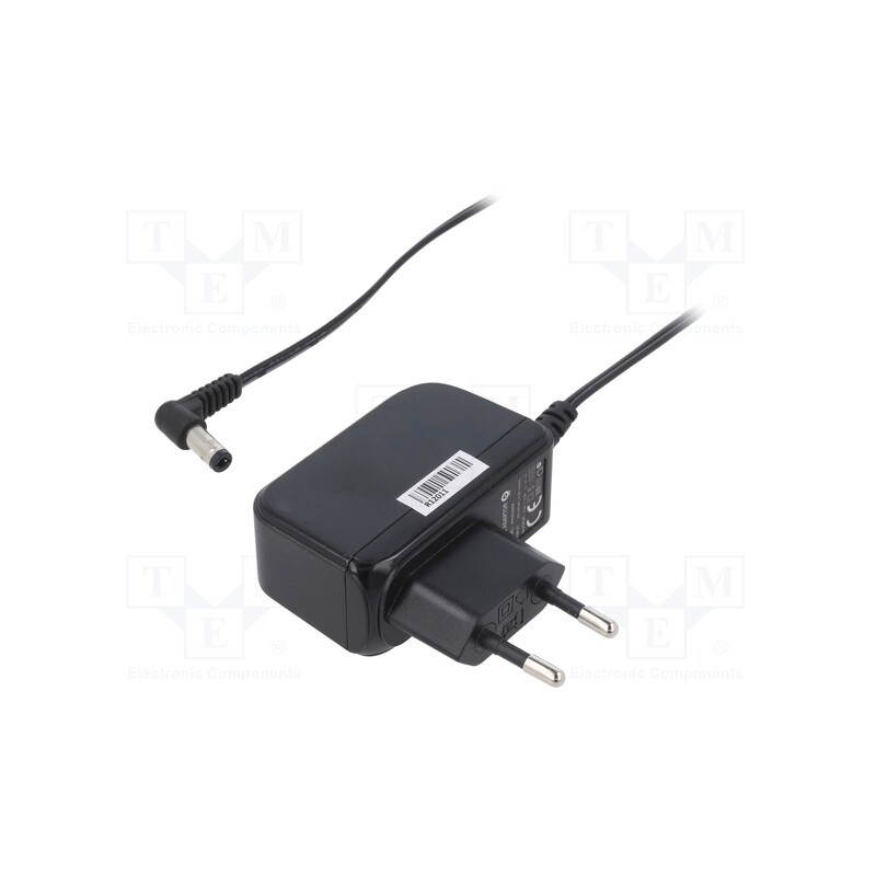 1 pcs x POS - POS05200A-2555L - Power supply: switched-mode, plug, 5VDC, 2A, 10W, Plug: EU, 79.11%