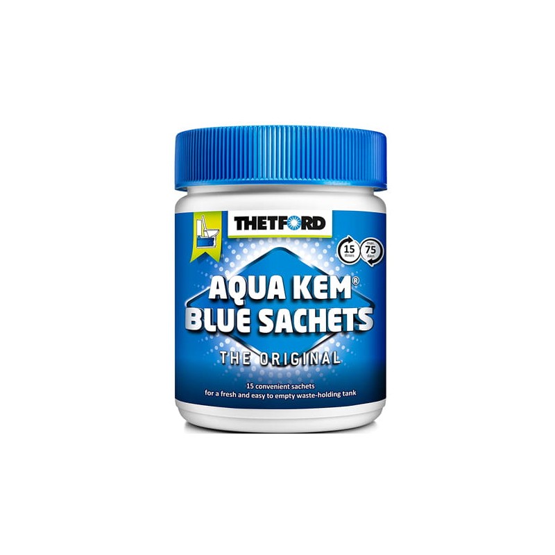 thetford aqua kem sachets the original 15 pieces for toilets