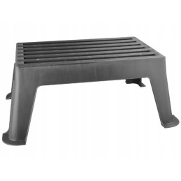 Plastic entry step for 200kg in front of a trailer or camper