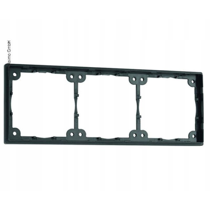 Presto triple spacer frame for a camper, black