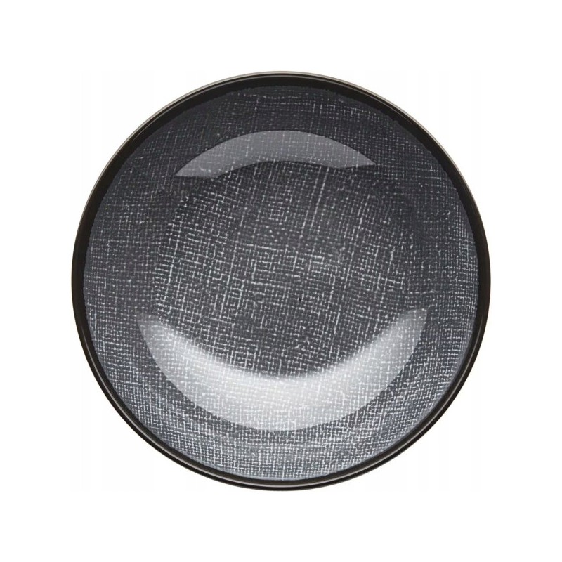 Deep Brunner Cottery soup plate, 21 cm