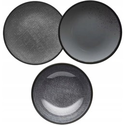 Deep Brunner Cottery soup plate, 21 cm