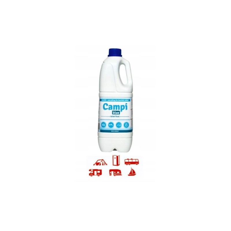 Fluid for tourist toilets Campi Blue 2l chemicals