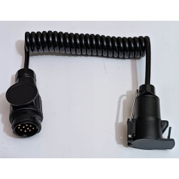 Adapter extension 13-7, spiral cable, 2m reduction