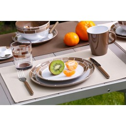 Brunner chocolate plate dinner plate 25 cm